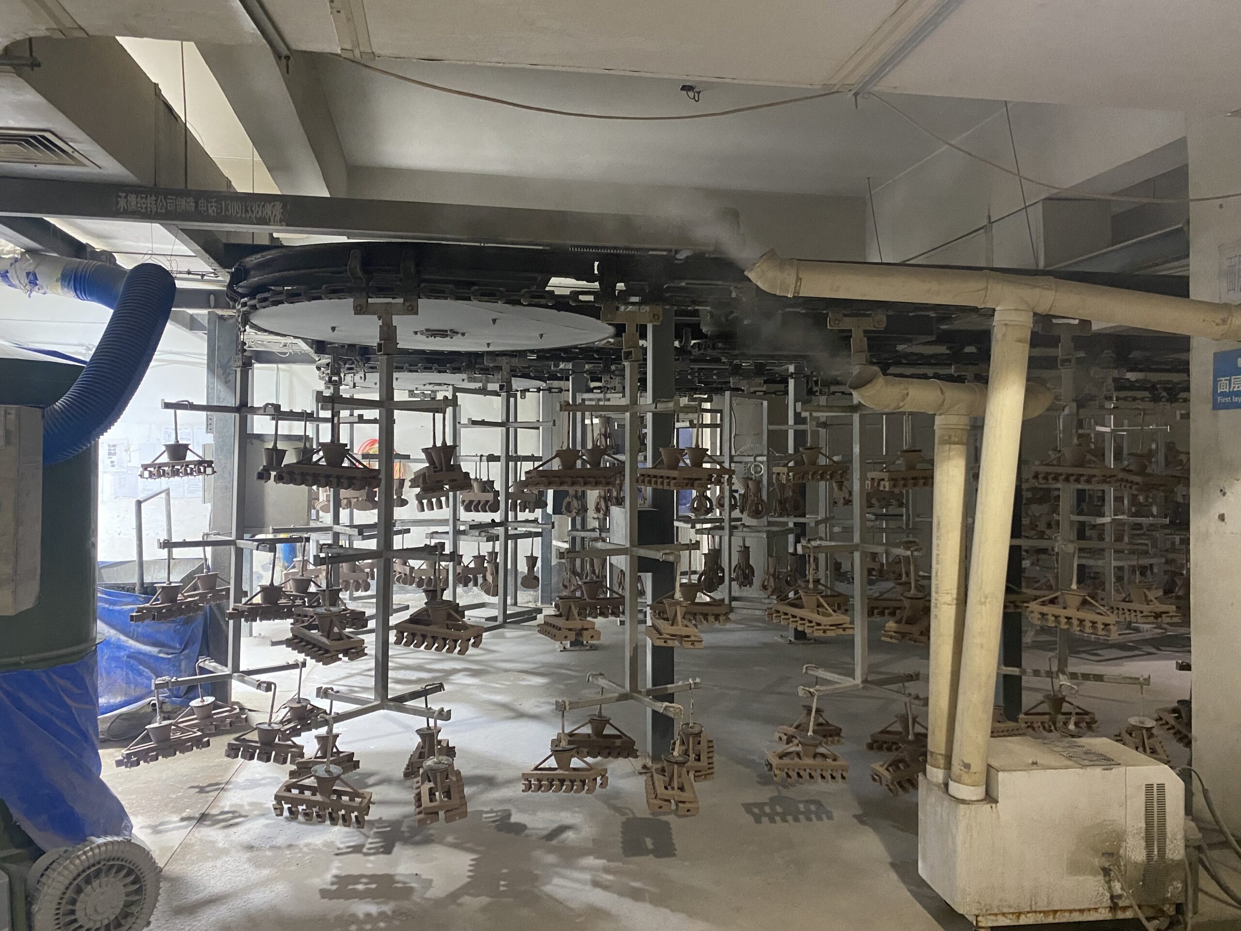 Shell-Making Shop – Hengke investment casting process