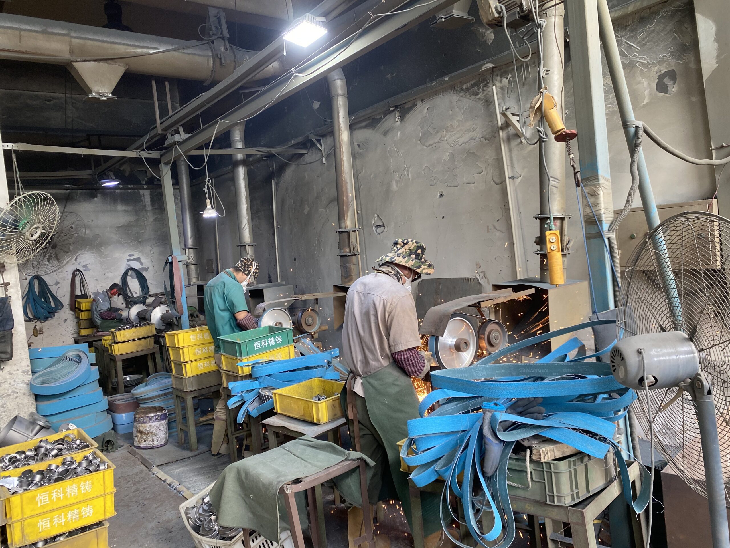Post-Treatment Process Shop – Hengke investment casting process